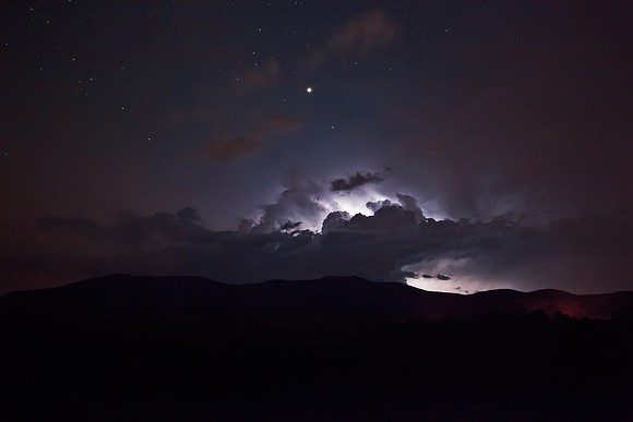 Midnight Lightening Storm