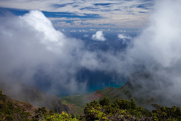 Kalalau Valley - Clearing
